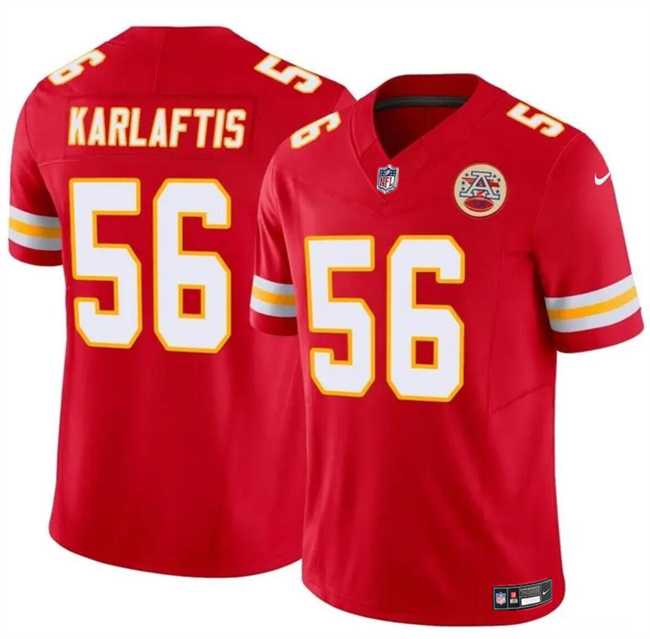 Men & Women & Youth Kansas City Chiefs #56 George Karlaftis Red 2024 F.U.S.E Vapor Untouchable Limited Stitched Football Jersey,We sell and wholesale Men & Women & Youth Kansas City Chiefs #56 George Karlaftis Red 2024 F.U.S.E Vapor Untouchable Limited Stitched Football Jersey on line form chian!